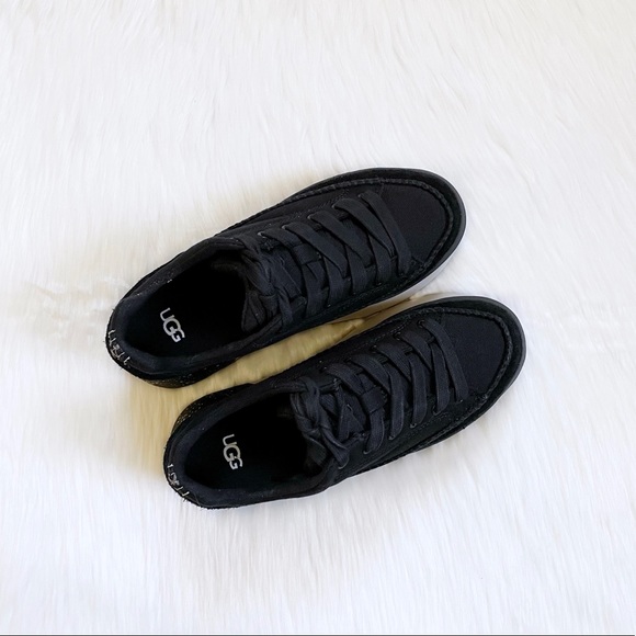 UGG Women’s Marin Lace Platform Canvas Sneakers - Picture 4 of 8